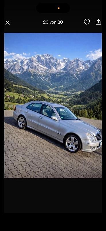 Gebraucht Mercedes E300 Avantgarde 211 PS (155 kW) 2009 Silber Limousine