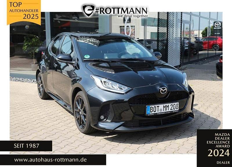 Schwarz Gebraucht 2024 Mazda 2 Homura-Line Limousine | 25.670 € (Teuer) - Bild 1/4
