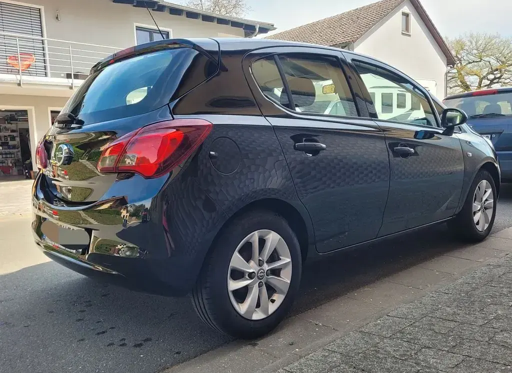Gebraucht Opel Corsa Edition 90 PS (66 kW) 2018 Schwarz Kleinwagen