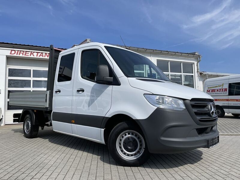 Arktikweiss Gebraucht 2022 Mercedes Sprinter Van | 27.251 € (Fairer Preis) - Bild 1/4