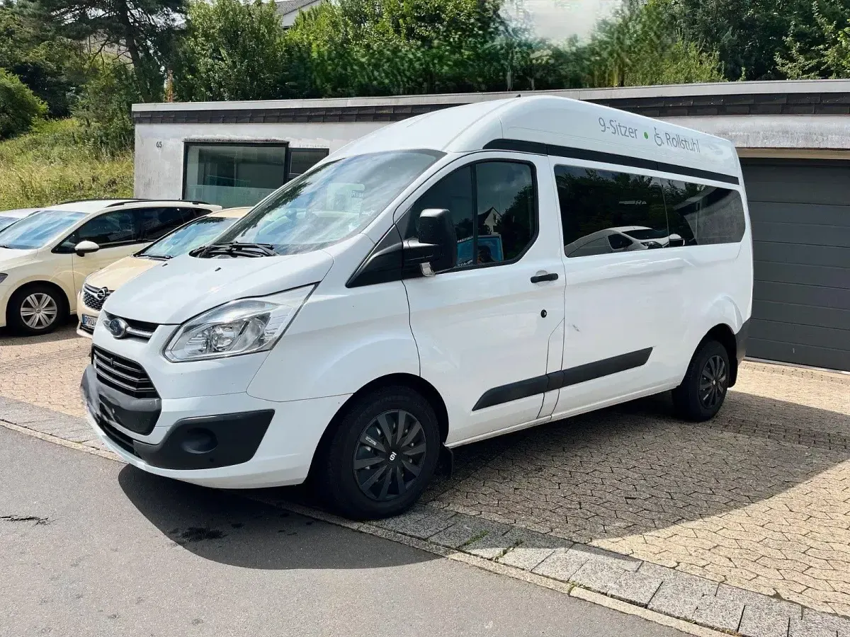 Gebraucht Ford Transit Custom 125 PS (91 kW) 2015 Weiß Kombi