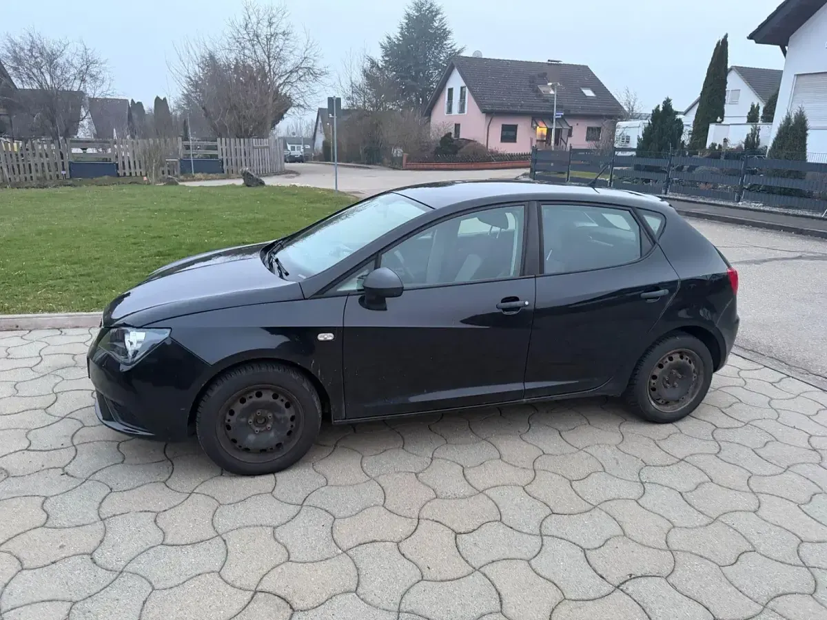 Gebraucht Seat Ibiza 86 PS (63 kW) 2014 Schwarz Kleinwagen
