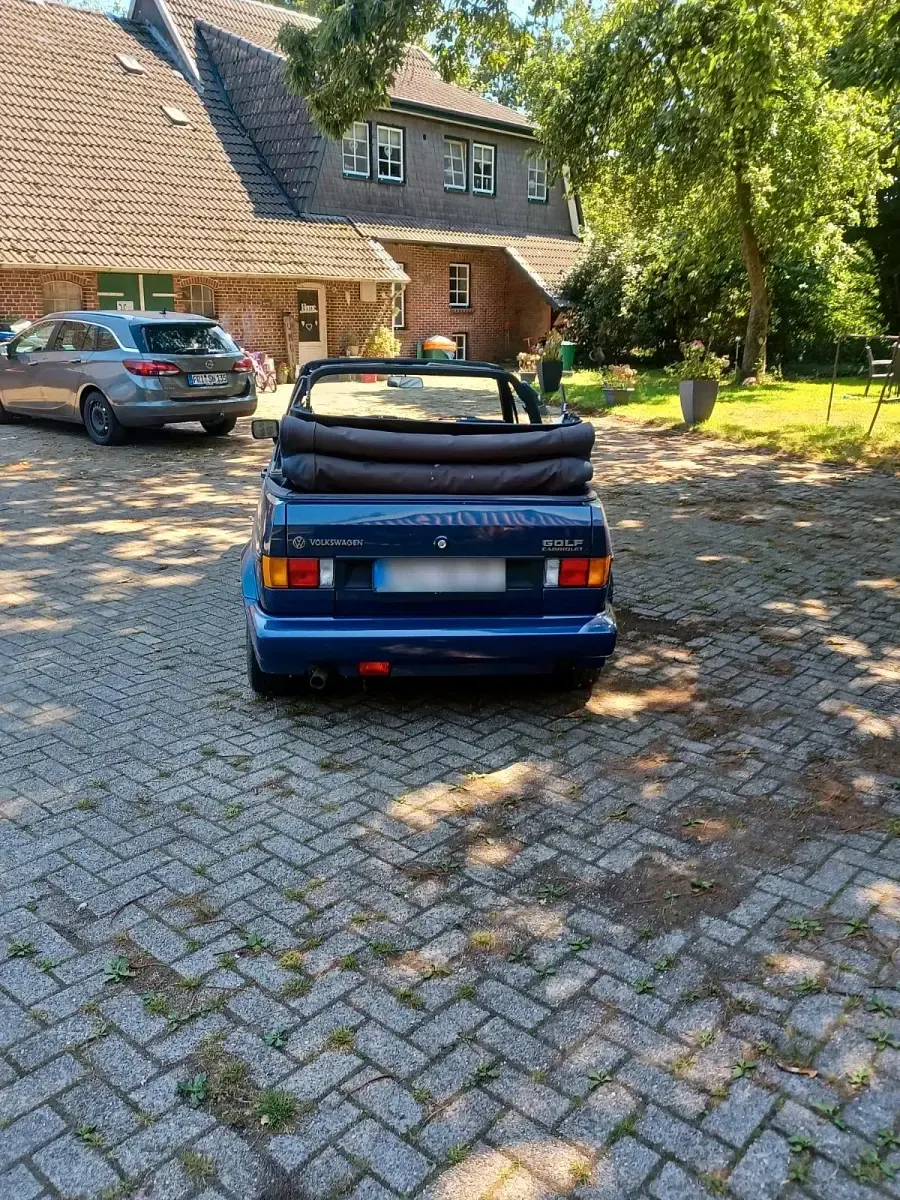 Gebraucht VW Golf Cabriolet 98 PS (72 kW) 1991 Blau Cabrio