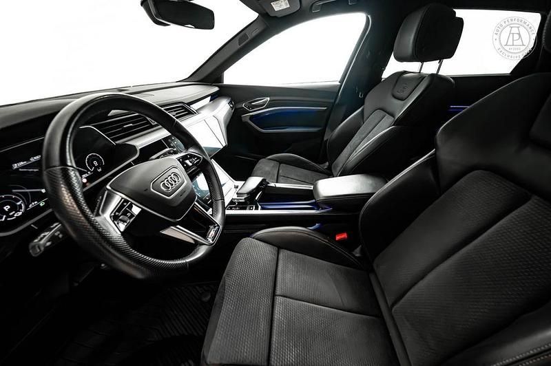 Gebraucht Audi e-tron S-Line 300 kW (408 PS) 2021 Weiß SUV