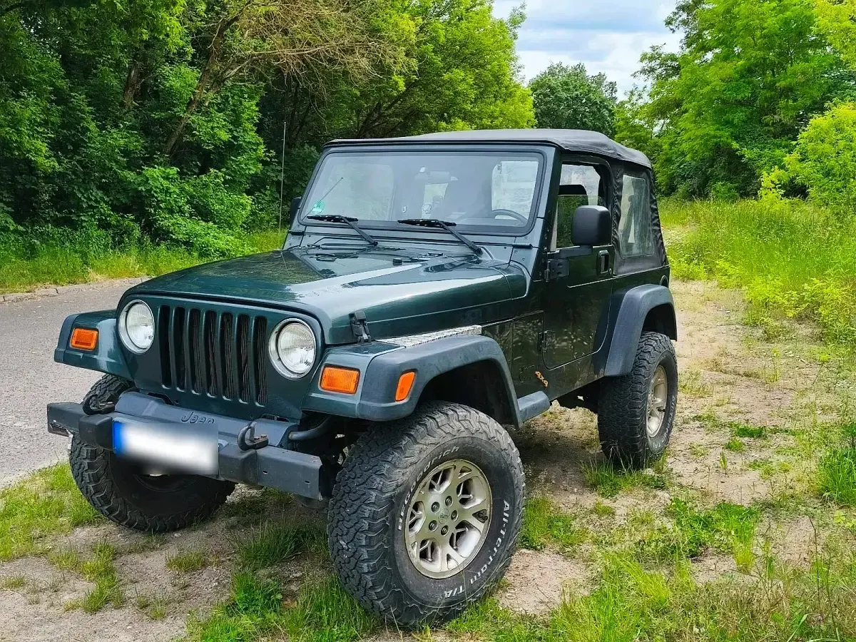 Gebraucht Jeep Wrangler 143 PS (105 kW) 2003 Grün SUV