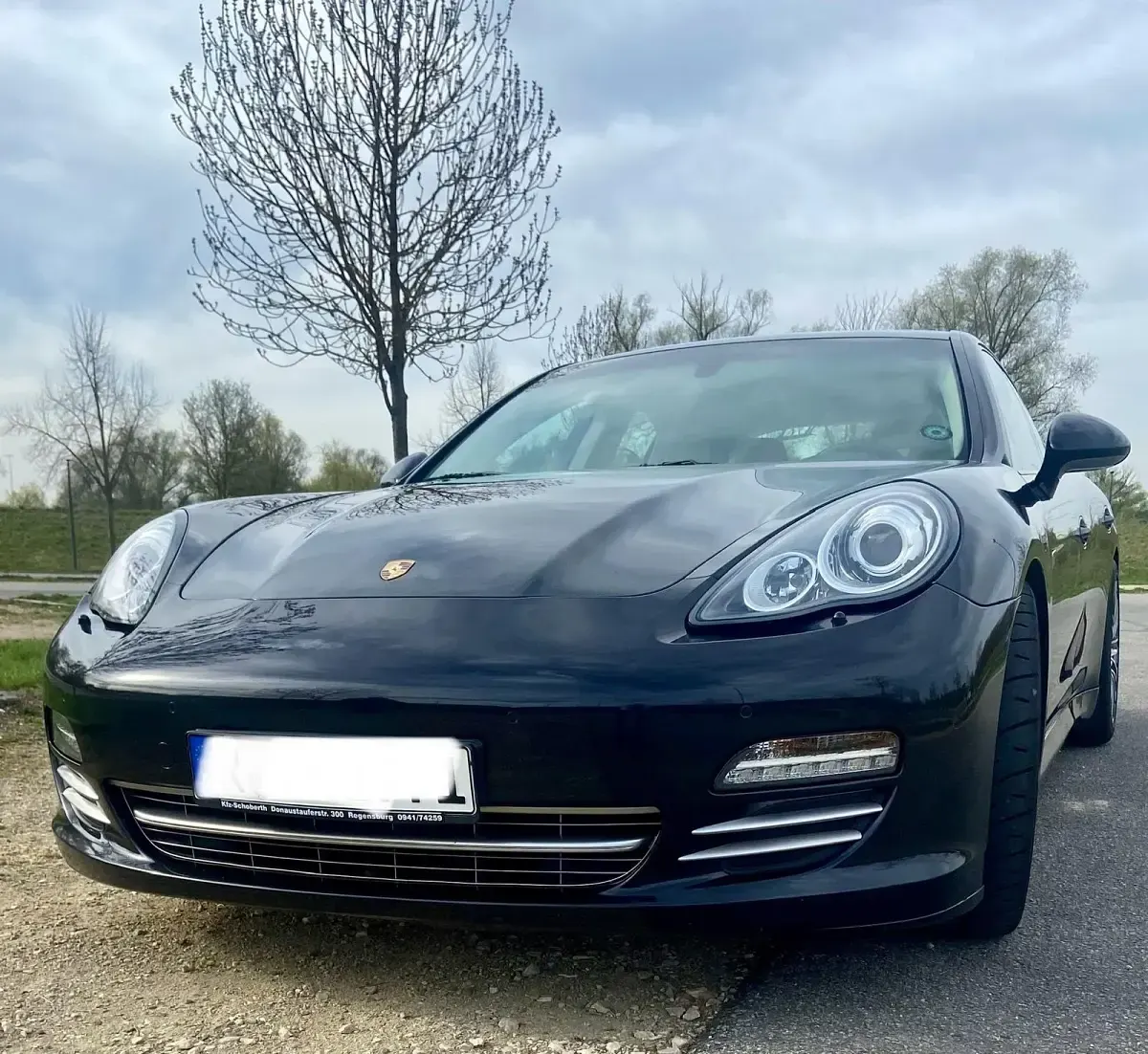 Gebraucht Porsche Panamera 300 PS (220 kW) 2013 Schwarz Kleinwagen
