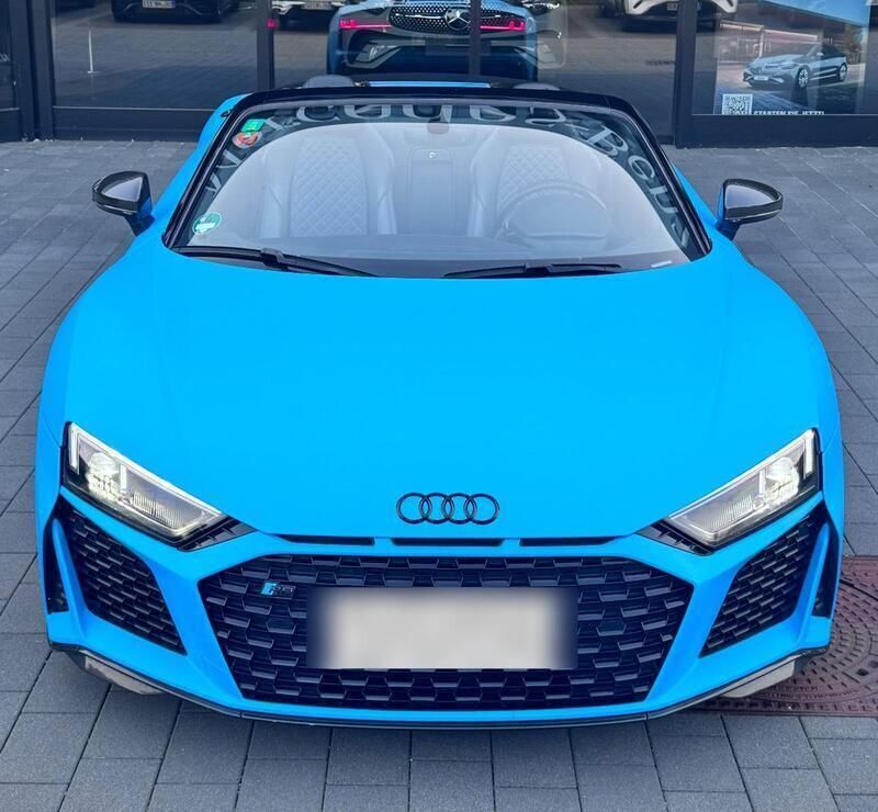 Grau Gebraucht 2019 Audi R8 Spyder Performance Cabrio | 121.000 € (Guter Preis) - Bild 1/4