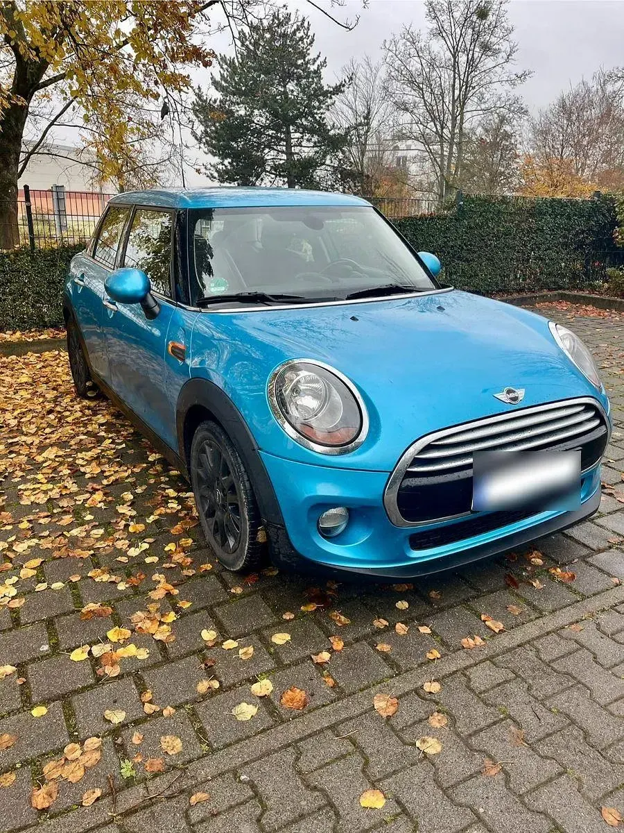 Gebraucht Mini Cooper D 116 PS (85 kW) 2016 Blau Kleinwagen