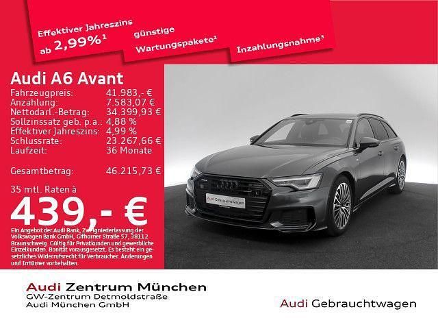Gebraucht Audi A6 S-Line 367 PS (269 kW) 2022 Grau Kombi