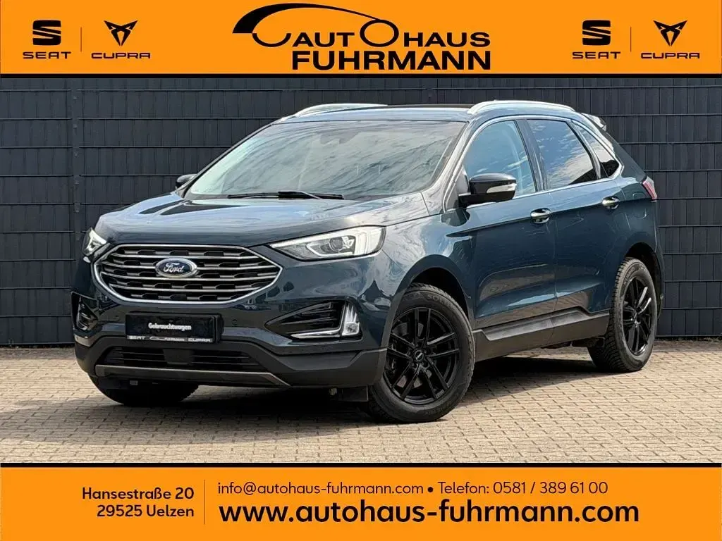 Gebraucht Ford Edge Titanium 190 PS (139 kW) 2020 Balticgrün metallic (metallic) SUV