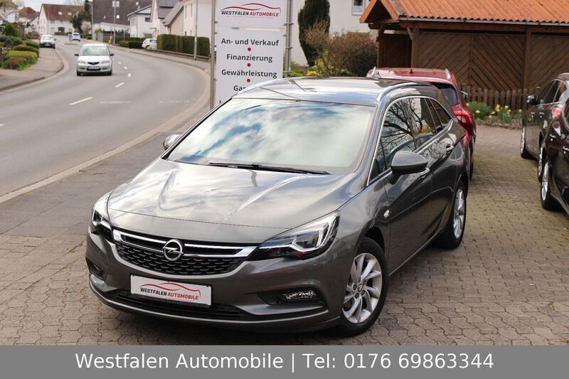 Grau Gebraucht 2017 Opel Astra Innovation Kombi | 15.490 € (Fairer Preis) - Bild 1/4
