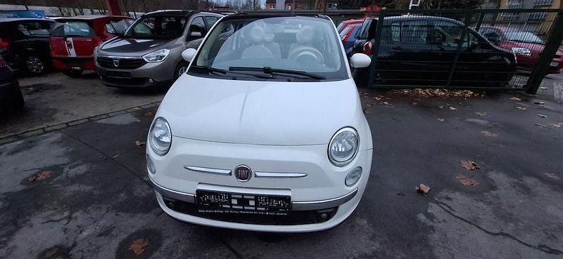 Gebraucht Fiat 500 Lounge 69 PS (50 kW) 2010 Weiß Cabrio