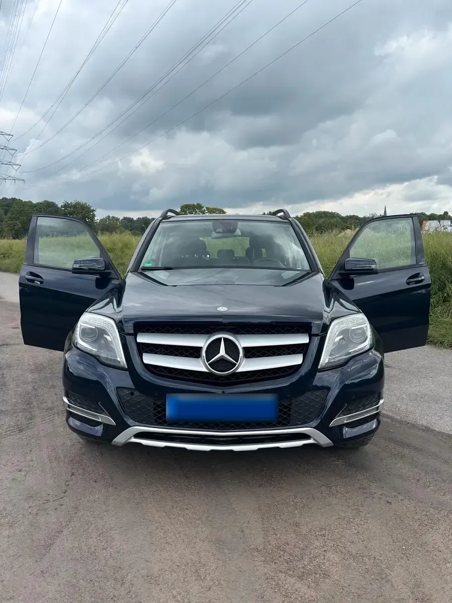 Gebraucht Mercedes GLK220 170 PS (125 kW) 2014 Blau SUV