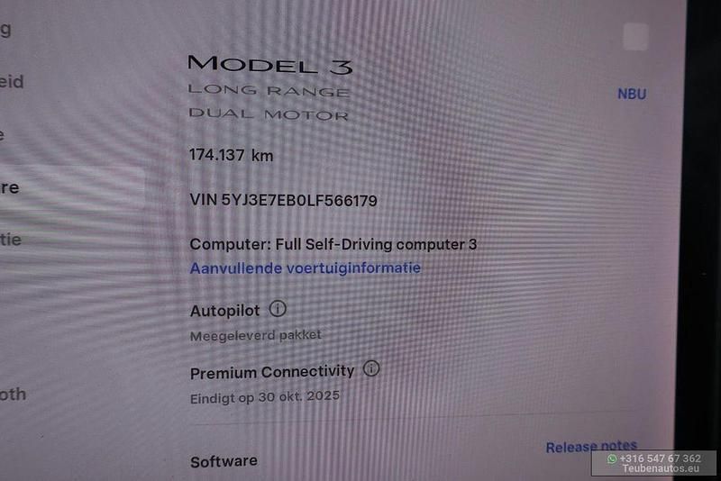 Gebraucht Tesla Model 3 Long Range AWD 258 kW (351 PS) 2019 Weiß Limousine