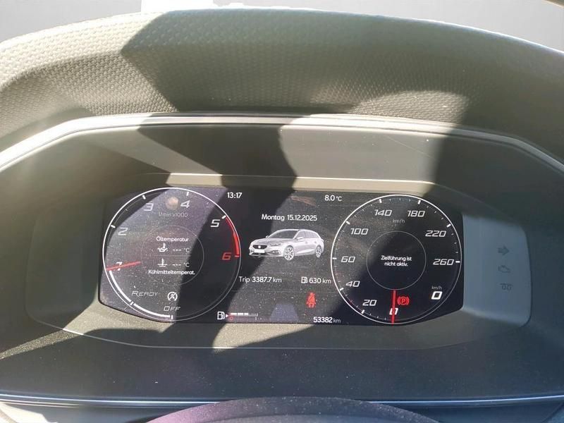 Gebraucht Seat Leon Style 150 PS (110 kW) 2022 Midnight schwarz metallic Kombi