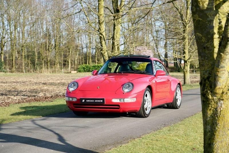 Imperialrot Gebraucht 1997 Porsche 993 Cabrio | 95.000 € (Fairer Preis) - Bild 1/4