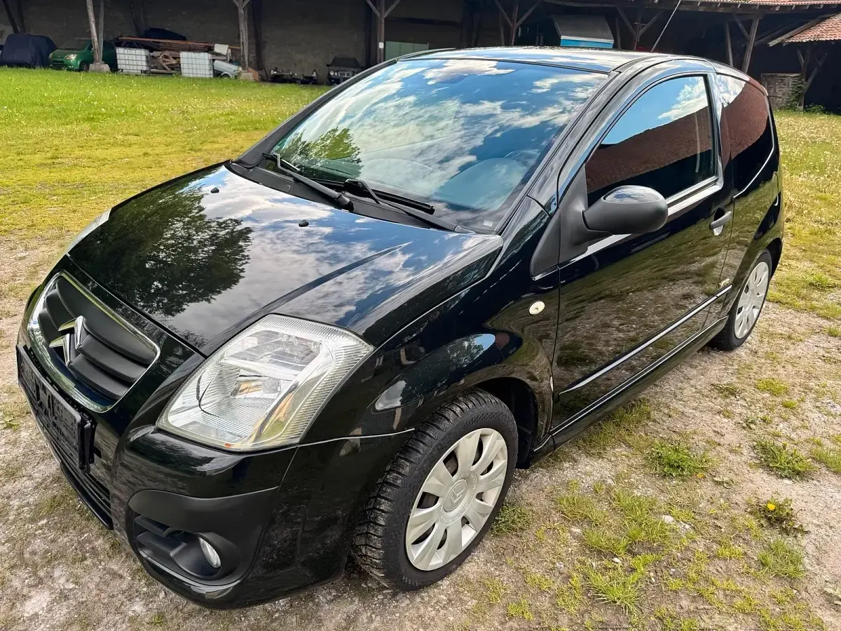 Gebraucht Citroën C2 2009 Schwarz Kleinwagen