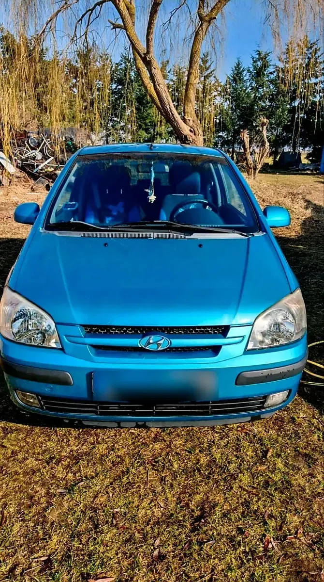 Second-hand Hyundai Getz 62 CP (45 kW) 2003 Albastru Hatchback
