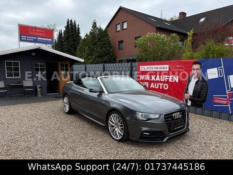 Grau Gebraucht 2016 Audi A5 Cabriolet Design Cabrio | 16.980 € (Fairer Preis) - Bild 1/4
