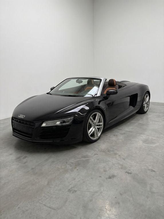 Schwarz Gebraucht 2014 Audi R8 Spyder Design Cabrio | 88.888 € (Superpreis) - Bild 1/4