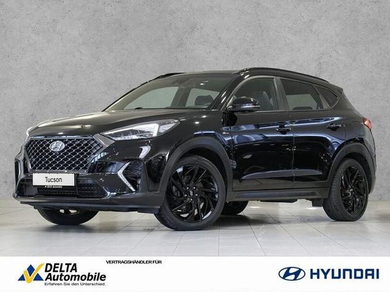 Schwarz Gebraucht 2019 Hyundai Tucson N Line SUV | 23.890 € (Fairer Preis) - Bild 1/4