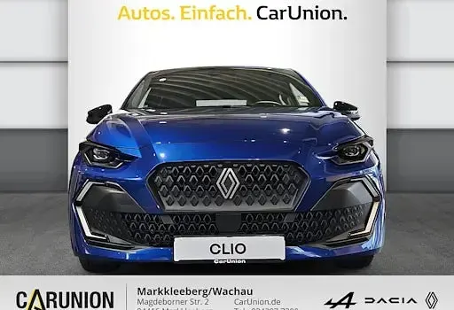 Ny Renault Clio V Evolution 160 HK (117 kW) 2026 Blå Sedan
