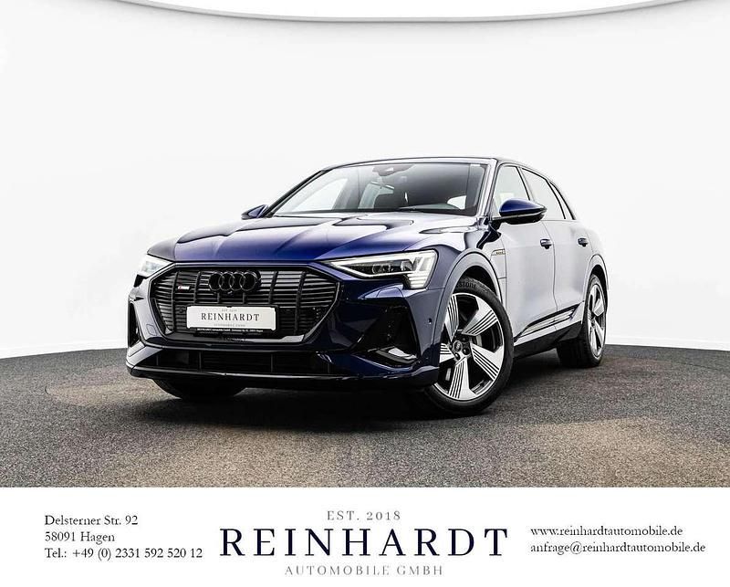 Navarrablau metallic Gebraucht 2022 Audi e-tron S-Line SUV | 40.325 € (Fairer Preis) - Bild 1/1