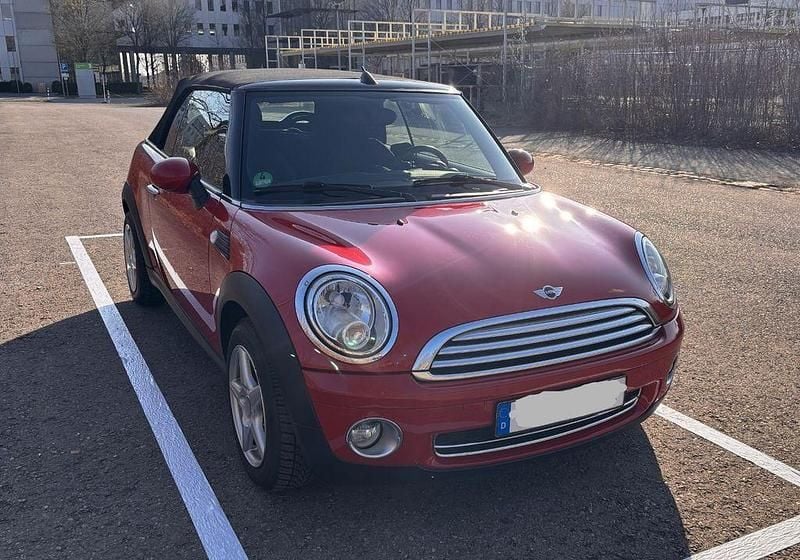 Gebraucht Mini One Cabriolet 90 PS (66 kW) 2009 Rot Cabrio