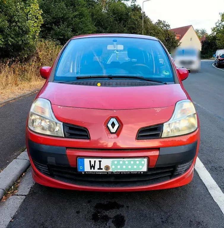 Gebraucht Renault Modus Expression 75 PS (55 kW) 2010 Rot Van / Kleinbus