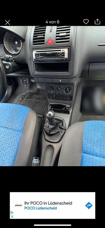 Gebraucht VW Lupo Basis 68 PS (50 kW) 2003 Schwarz Kleinwagen