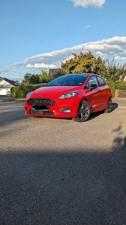 Gebraucht Ford Fiesta ST-Line 125 PS (91 kW) 2019 Rot Kleinwagen