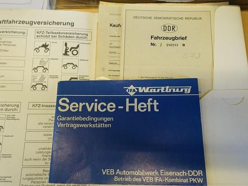 Gebraucht Wartburg 353 50 PS (36 kW) 1987 Caprigrün Limousine