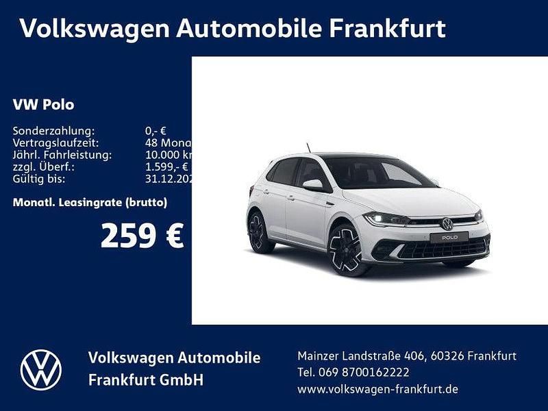 Weiß Neu 2025 VW Polo R-line Limousine | 33.480 € - Bild 1/4