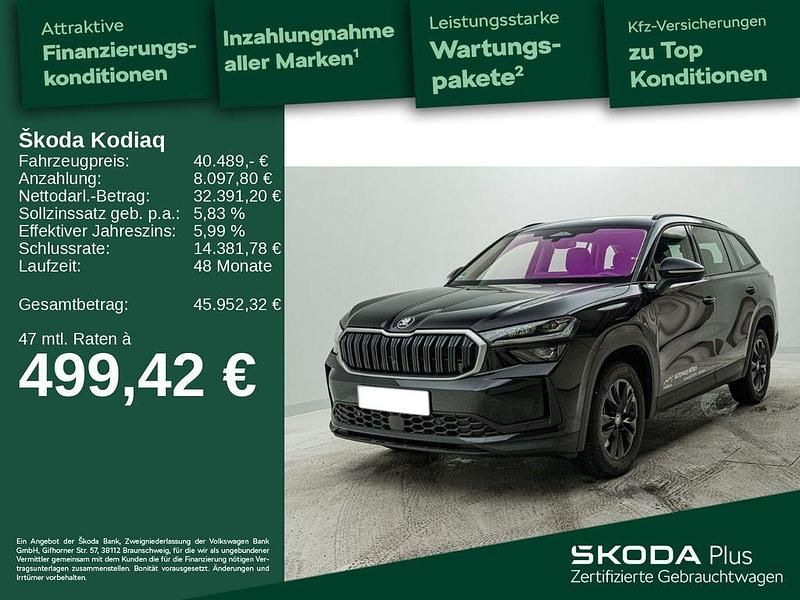 Blackmagic perleffekt Gebraucht 2024 Skoda Kodiaq Selection SUV | 40.489 € (Fairer Preis) - Bild 1/4
