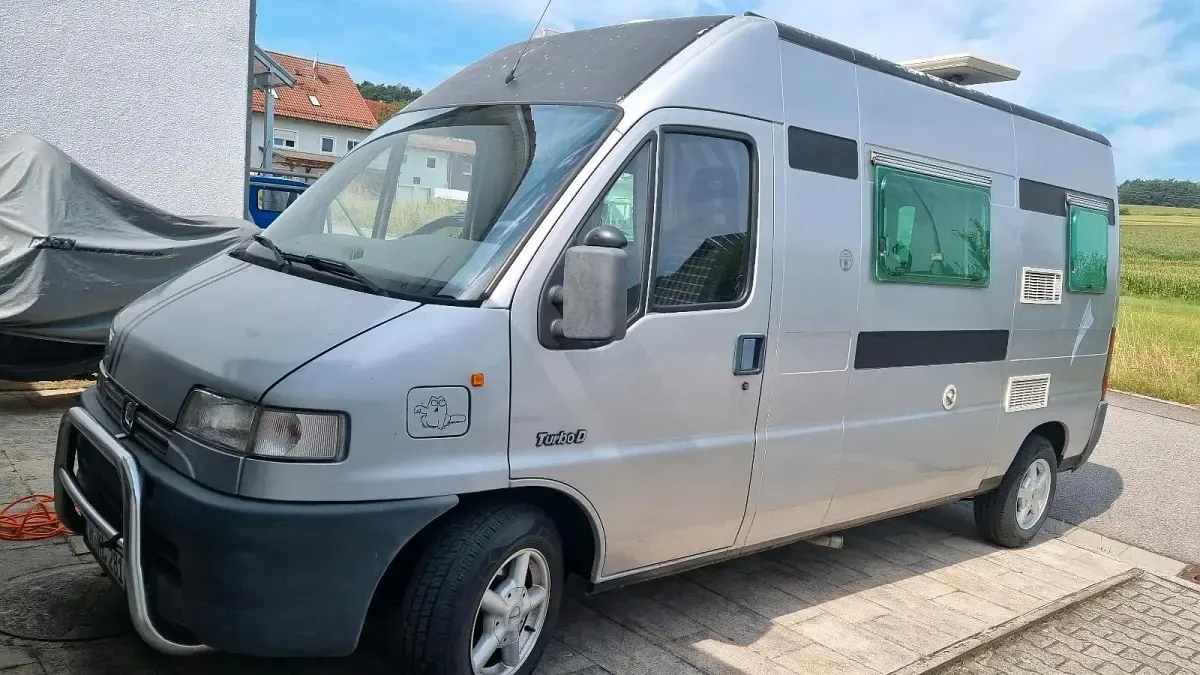 Gebraucht Peugeot Boxer 107 PS (78 kW) 1999 Silber Van