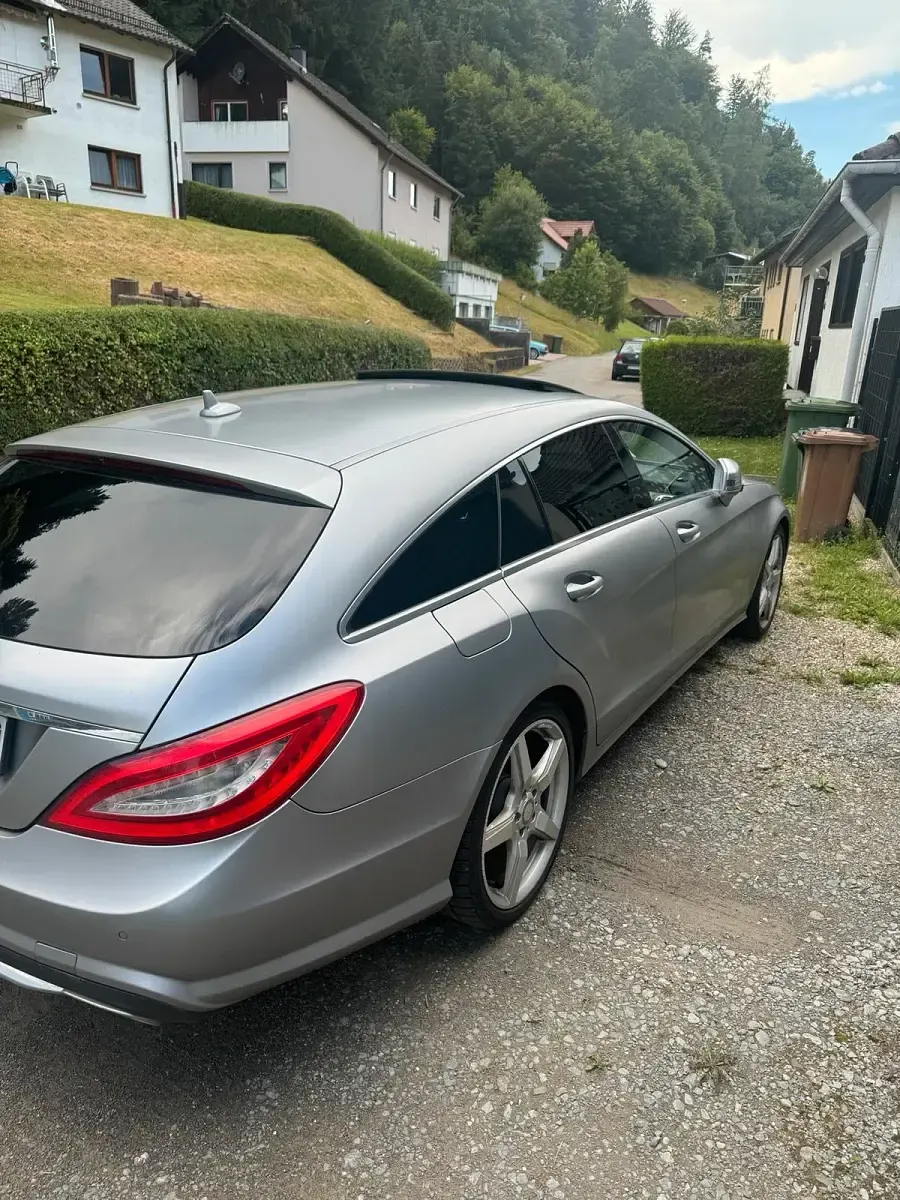 Gebraucht Mercedes CLS350 2012 Silber Coupé