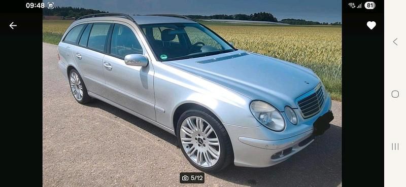 Silber Gebraucht 2006 Mercedes E280 Kombi | 3.800 € (Fairer Preis) - Bild 1/4
