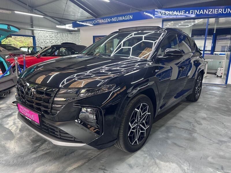 Schwarz Gebraucht 2021 Hyundai Tucson N Line SUV | 28.990 € (Teuer) - Bild 1/4