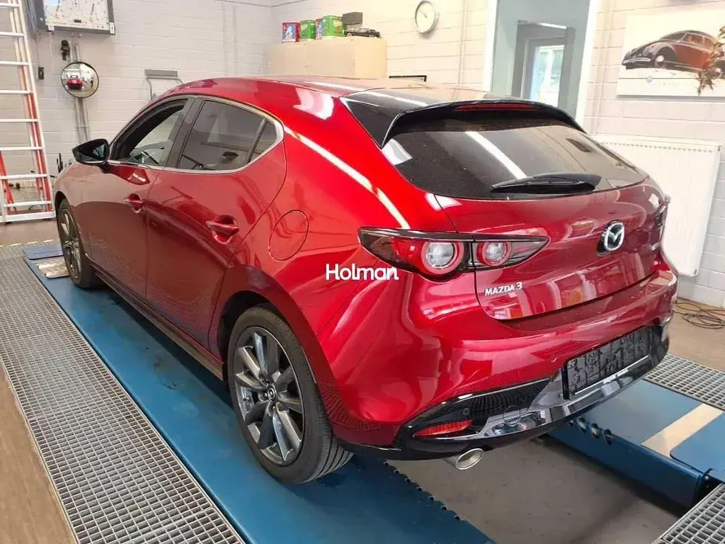 Gebraucht Mazda 3 Selection 179 PS (131 kW) 2022 Rot Limousine