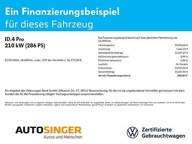 Gebraucht VW ID.4 Pro 210 kW (286 PS) 2024 Kings red metallic SUV