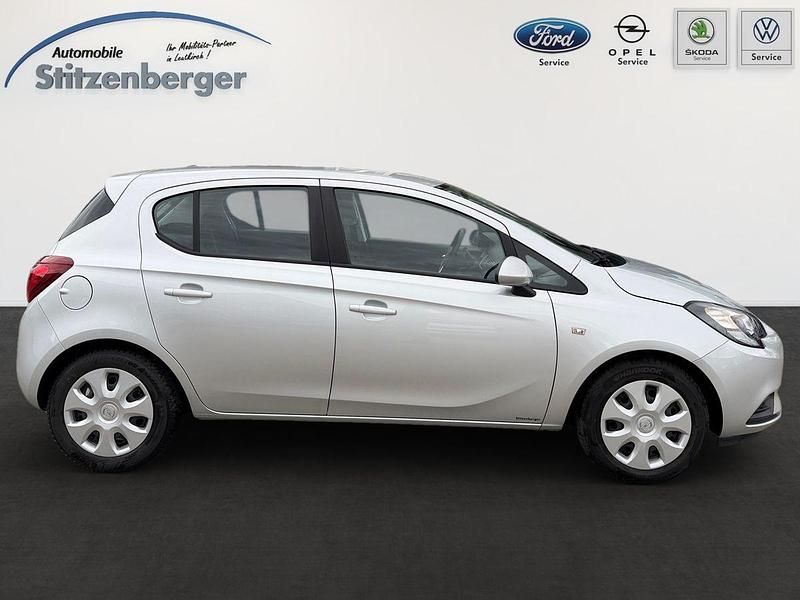 Gebraucht Opel Corsa Edition 90 PS (66 kW) 2017 Argon silber (metallic) Kleinwagen