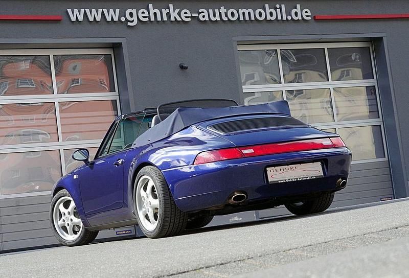 Gebraucht Porsche 993 272 PS (200 kW) 1995 Irisblau Cabrio