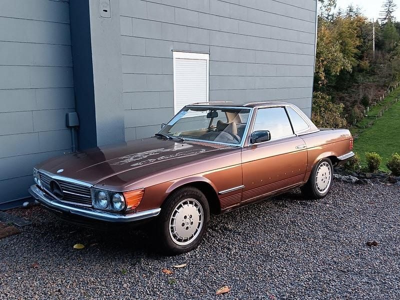 Braun Gebraucht 1973 Mercedes SL280 Cabrio | 6.950 € - Bild 1/3