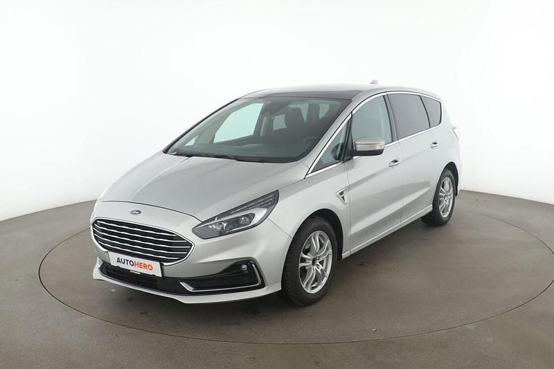 Grau Gebraucht 2020 Ford S-MAX Titanium Van / Kleinbus | 20.300 € (Superpreis) - Bild 1/3