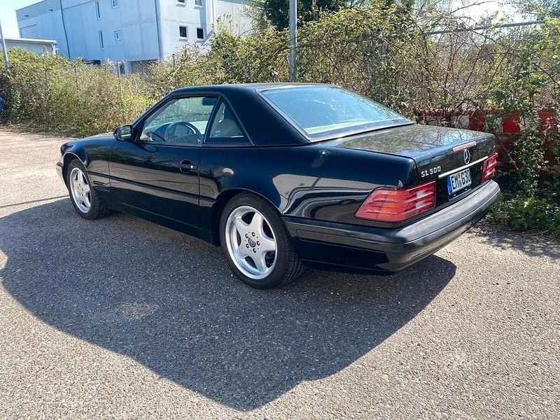 Gebraucht Mercedes SL500 320 PS (235 kW) 1998 Schwarz Cabrio