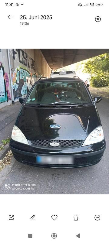 Schwarz Gebraucht 2002 Ford Galaxy Van / Kleinbus | 1.000 € (Superpreis) - Bild 1/4