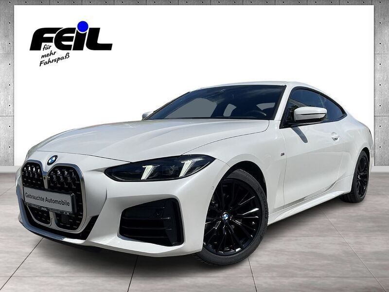 Mineralweiss metallic Gebraucht 2024 BMW 420 M Sport Coupé | 42.910 € (Fairer Preis) - Bild 1/4