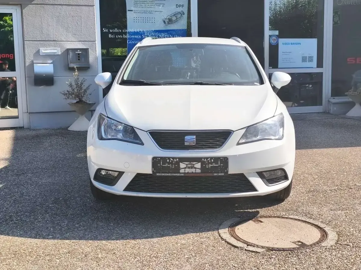 Gebraucht Seat Ibiza ST Style 105 PS (77 kW) 2013 "nevada" weiss Kombi