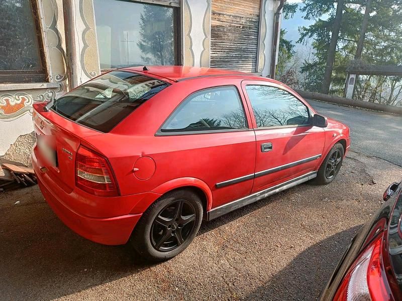 Gebraucht Opel Astra 2001 Rot Coupé
