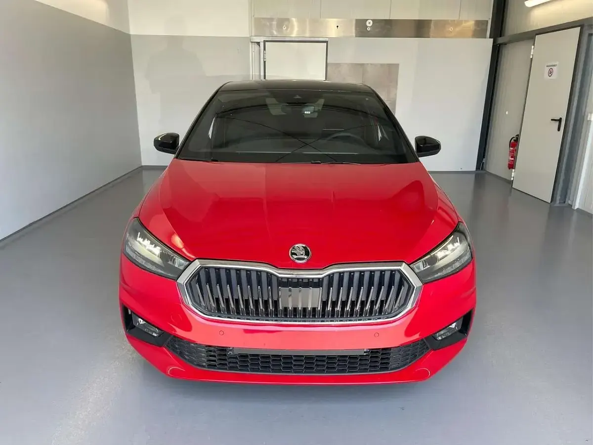 Ny Skoda Fabia Dynamic 116 HK (85 kW) 2025 Rød Hatchback
